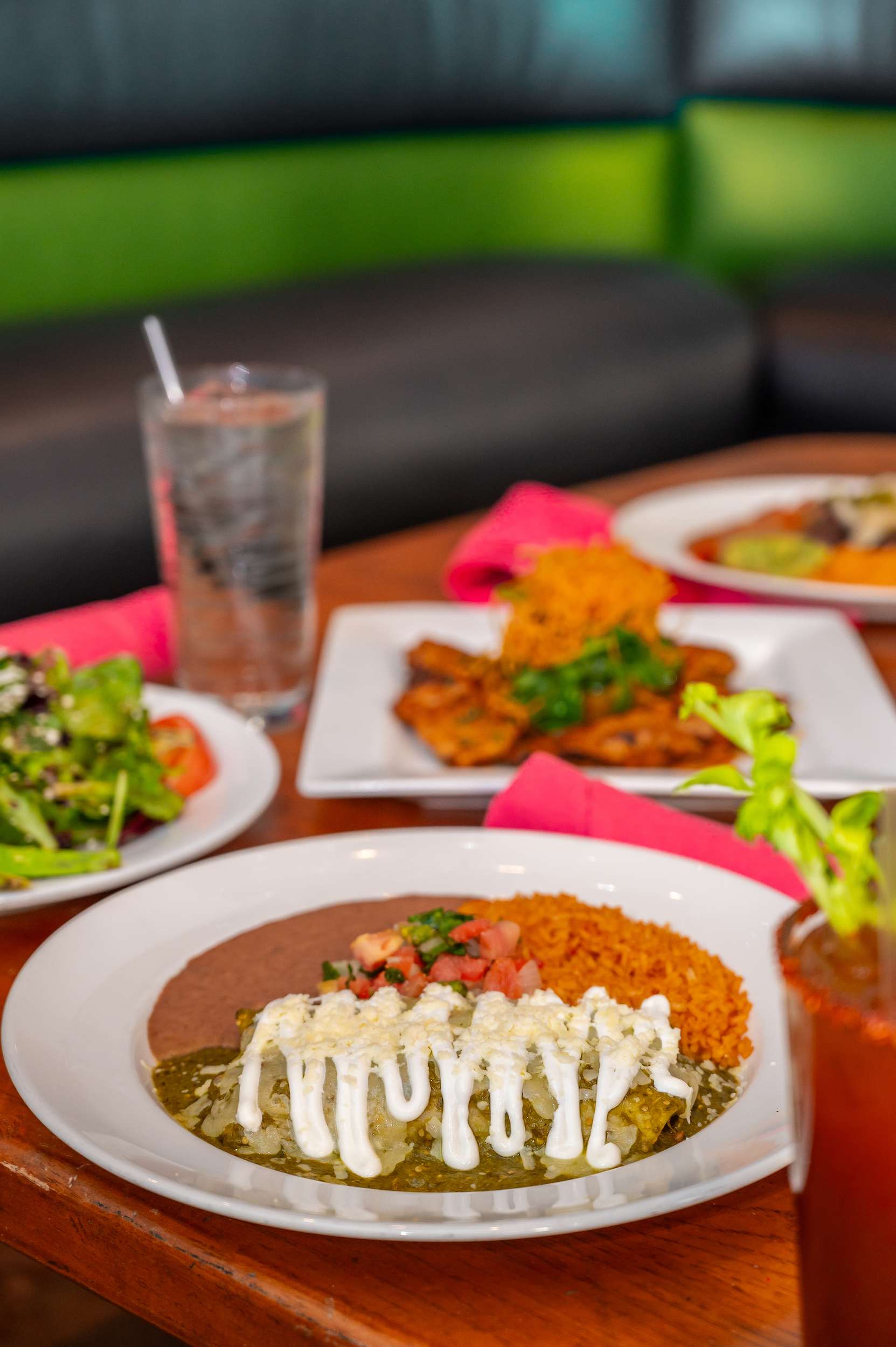 Enchiladas Verdes